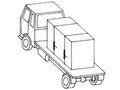 Přímé kotvení na nákladních autech - přes náklad